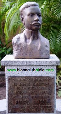 Estatua de rafael Rangel, Sede del Colegio de Bioanalistas del Dto Capital y Ed Miranda, FECIBIOVE y SVBE