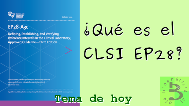 ¿Qué es el CLSI EP28?