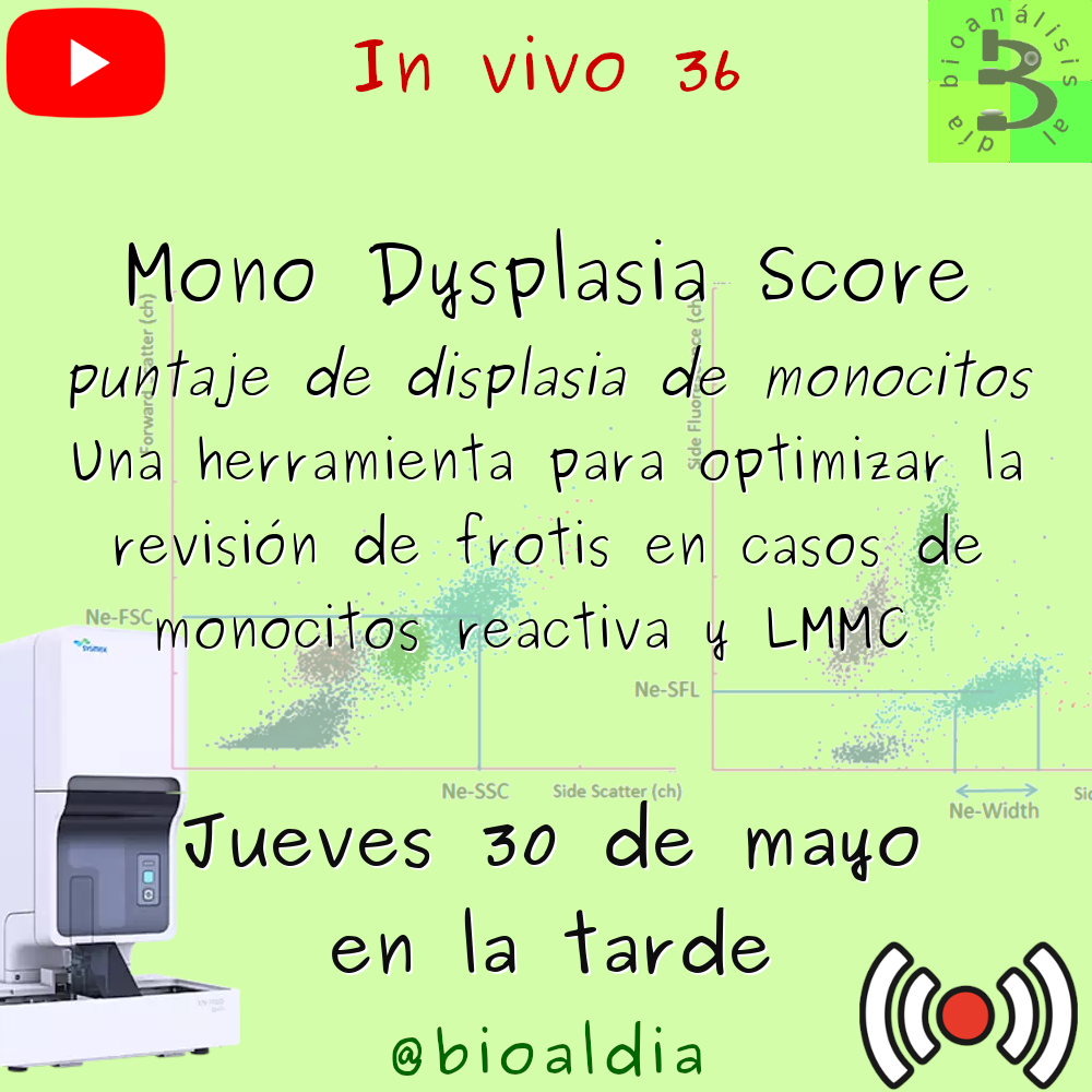 Webinar Mono Dysplasia Score - puntaje de displasia de monocitos 