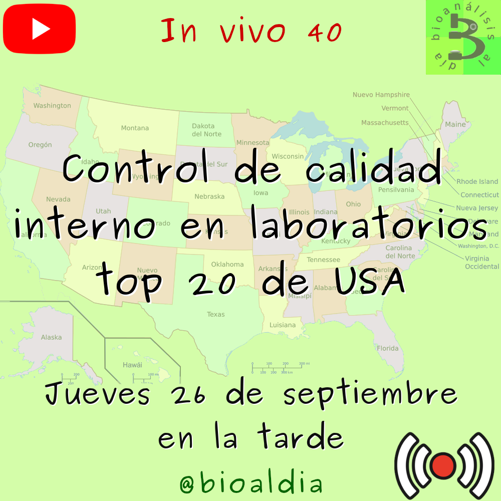 Control de calidad interno en laboratorios top 20 de USA