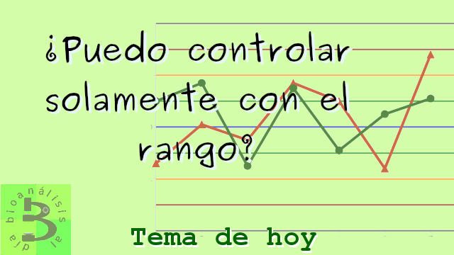 Puedo controlar solamente con el rango